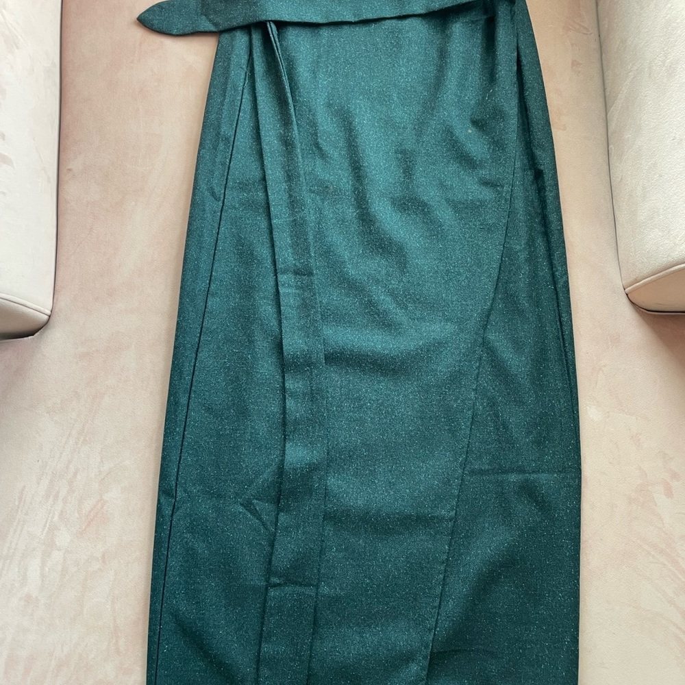 Modern Citizen Emerald Green Maxi Skirt